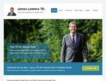 Tablet Screenshot of jameslawless.ie